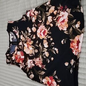 Floral Sleeveless Top